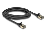 Delock RJ45 Netzwerkkabel Cat.8.1 F/FTP Slim Pro 3 m schwarz