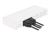 Delock RS-232 Kabel Seriell D-Sub9 Buchse zu Buchse mit schmalem Steckergehäuse 0,5 m