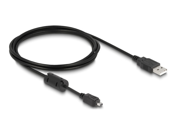 Delock Kabel USB-B mini 4 Pin Hirose Stecker zu USB-A Stecker 1,5 m