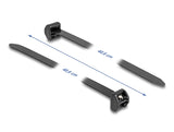 Delock Kabelbinder mit Metallzunge L 406 x B 12,7 mm 10 Stück schwarz