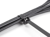Delock Kabelbinder mit Metallzunge L 457 x B 12,7 mm 10 Stück schwarz