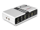 Delock USB Sound Box 7.1 mit TOSLINK Ein- und Ausgang