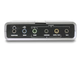 Delock USB Sound Box 7.1 mit TOSLINK Ein- und Ausgang
