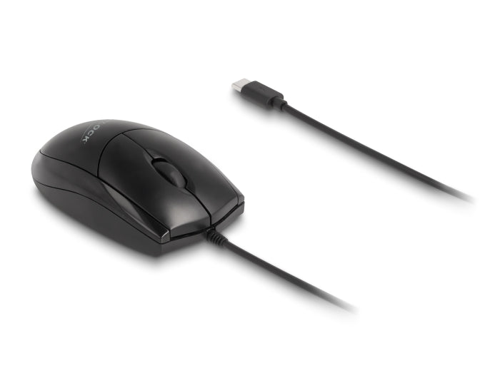 Delock Optische USB Type-C™ Desktop Maus – Lautlos
