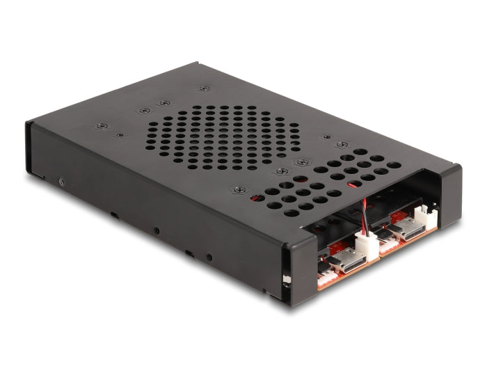 Delock 3.5″ Wechselrahmen für 2 x M.2 NVMe SSD mit OcuLink SFF-8612 Anschluss