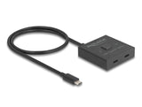 Delock USB 10 Gbps USB Type-C™ Switch 2 auf 1 bidirektional 8K