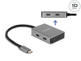 Delock USB 10 Gbps 4 Port USB Type-C™ Hub mit USB Type-C™ Anschluss