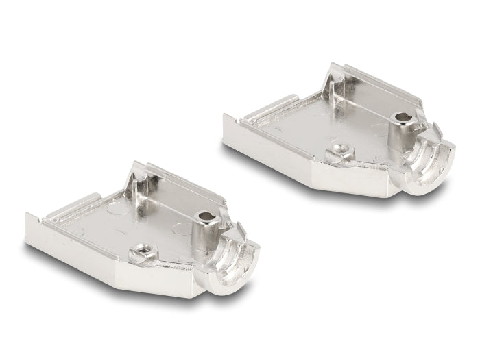 Delock Gehäuse für D-Sub 9 Pin Stecker / Buchse Zinklegierung