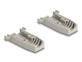Delock Gehäuse für D-Sub 9 Pin Stecker / Buchse mit Gummidichtungen