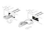 Port Blocker für USB Typ-A Buchse für Delock Artikel 20648 50 Stück