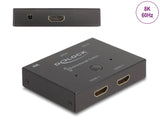 Delock HDMI 2 - 1 Switch bidirektional 8K 60 Hz