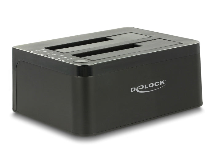 Delock USB 5 Gbps Dual Dockingstation für 2 x SATA HDD / SSD mit Klon Funktion