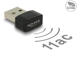 Delock USB 2.0 Dualband WLAN ac/a/b/g/n Nano Stick 433 + 150 Mbps