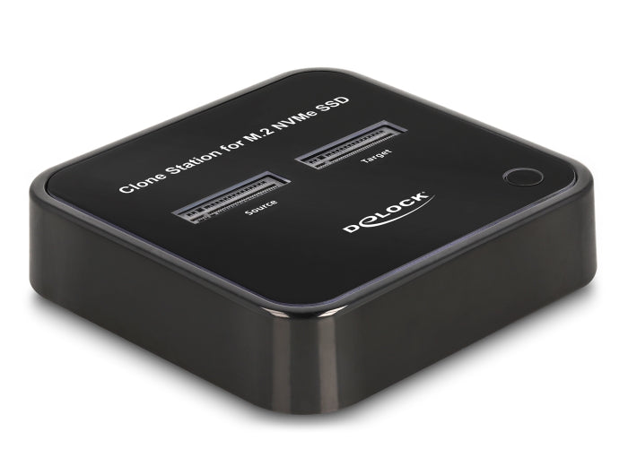 Delock M.2 Dockingstation für 2 x M.2 NVMe PCIe SSD mit Klon Funktion