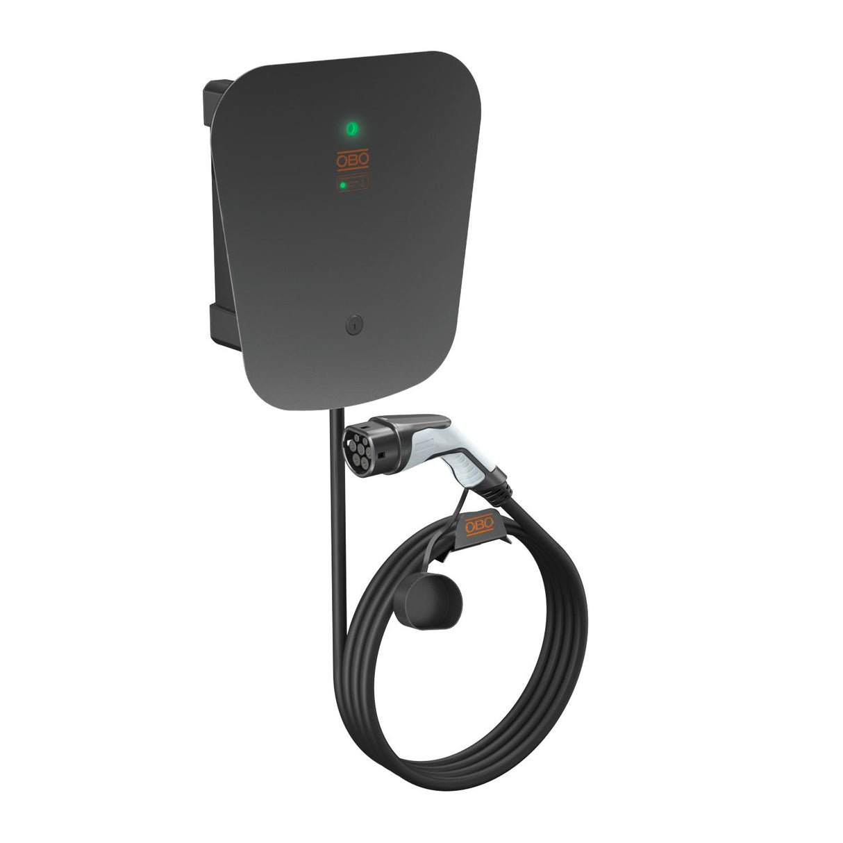 BETTERMANN Wallbox 3ph 22kVA 1f IP66 Kst WB AC BL KS SPD 22kW/Ladep Wandmont