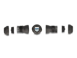 Delock LWL Kabelverbinder LC Duplex Buchse zu LC Duplex Buchse UPC OS2 IP68 staub- und wasserdicht