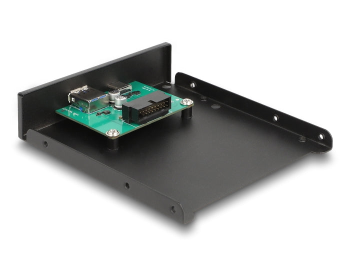 Delock Front Panel 3.5" USB 5 Gbps 1 x USB Type-C™ + 1 x USB Typ-A