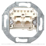 GIRA Anschlussdose Cat3 2xRJ45 unten E2 018700 Schraube