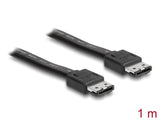 Delock Kabel eSATA 3 Gb/s Buchse > eSATA Buchse 1 m schwarz