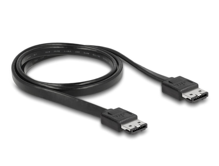 Delock Kabel eSATA 3 Gb/s Buchse > eSATA Buchse 1 m schwarz