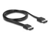 Delock Kabel eSATA 3 Gb/s Buchse > eSATA Buchse 1 m schwarz
