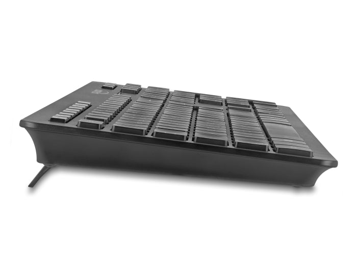 Delock USB Tastatur 2,4 GHz kabellos schwarz - Lautlos