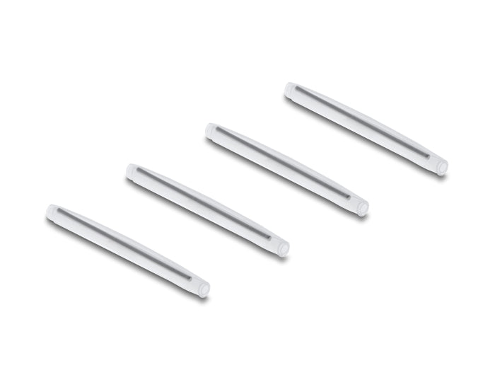 Delock LWL Anschlussdose für Hutschiene mit Spleißhalter und 2 x LC Duplex Kupplung