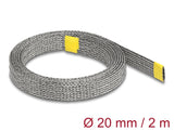 Delock Geflechtschlauch zur EMI Abschirmung dehnbar 2 m x 20 mm