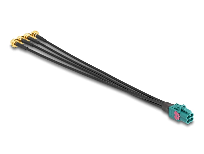 Delock Kabel Mini FAKRA Z Buchse quad zu 4 x SMA Buchse