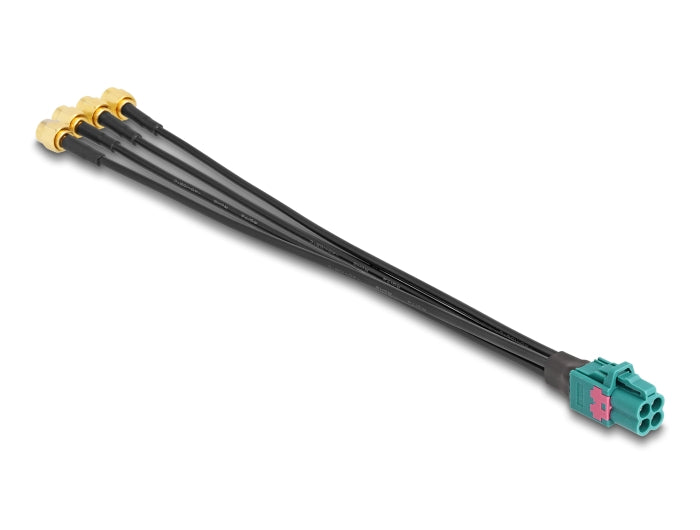 Delock Kabel Mini FAKRA Z Buchse quad zu 4 x SMA Stecker
