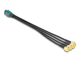 Delock Kabel Mini FAKRA Z Buchse quad zu 4 x SMA Stecker