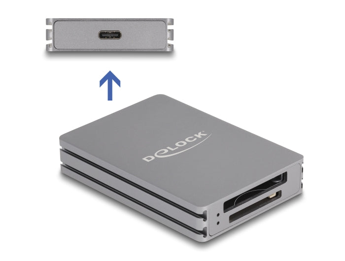 Delock USB Type-C™ Card Reader für SD und CFexpress Typ B Speicherkarten