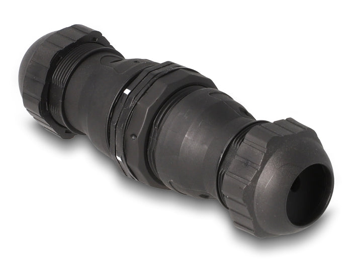 Delock Kabelverbinder RJ45 Buchse zu RJ45 Buchse Cat.6A IP68 staub- und wasserdicht