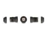 Delock Kabelverbinder RJ45 Buchse zu RJ45 Buchse Cat.6A IP68 staub- und wasserdicht