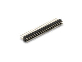 Delock Stiftleiste 20 Pin, Rastermaß 2,54 mm, 2-reihig, gerade, 5 Stück