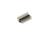 Delock Stiftleiste 10 Pin, Rastermaß 2,54 mm, 2-reihig, gewinkelt, 5 Stück