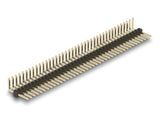 Delock Stiftleiste 40 Pin, Rastermaß 1,27 mm, 1-reihig, gewinkelt, 5 Stück