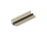 Delock Stiftleiste 20 Pin, Rastermaß 1,27 mm, 1-reihig, gewinkelt, 5 Stück