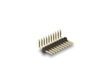 Delock Stiftleiste 10 Pin, Rastermaß 1,27 mm, 1-reihig, gewinkelt, 5 Stück