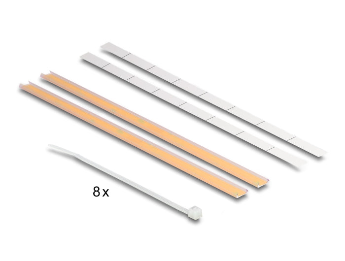 Delock 19″ D-Typ Patchpanel mit Entlastungsschiene 8 Port 1 HE schwarz
