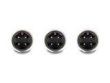 Delock M12 T-Splitter A-kodiert 4 Pin 1 x Stecker zu 2 x Stecker Parallelschaltung