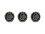 Delock M12 T-Splitter A-kodiert 4 Pin 1 x Buchse zu 2 x Buchse Parallelschaltung