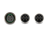 Delock M12 T-Splitter A-kodiert 4 Pin 1 x Stecker zu 1 x Stecker und 1 x Buchse Parallelschaltung