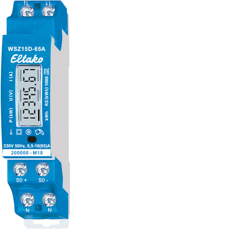 Wechselstromzähler 1ph 65                         elektr digi geeicht B