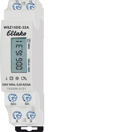 Wechselstromzähler 1ph 32                         elektr digi B 5A