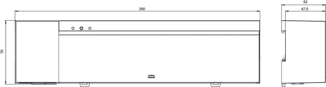 Heizungsaktor KNX REG                             12Ausg 0-24V