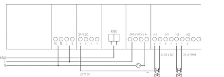 Heizungsaktor KNX REG                             12Ausg 0-24V