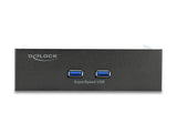 Delock Front Panel 5.25″ mit 2 x USB 5 Gbps Typ-A Ports