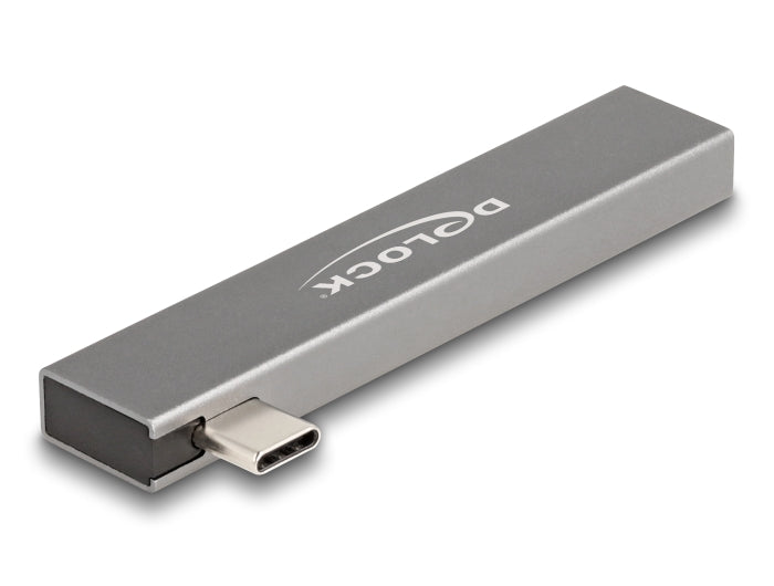 Delock 3 Port Slim USB Hub mit USB Type-C™ zu 1 x USB 10 Gbps USB Typ-A + 2 x USB 2.0 Typ-A