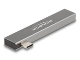 Delock 3 Port Slim USB Hub mit USB Type-C™ zu 1 x USB 10 Gbps USB Typ-A + 2 x USB 2.0 Typ-A